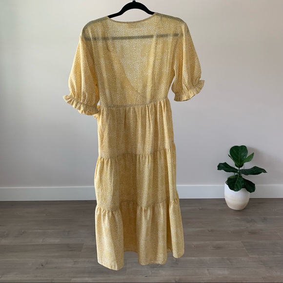 Yellow Midi Dress - Picture 5 of 5